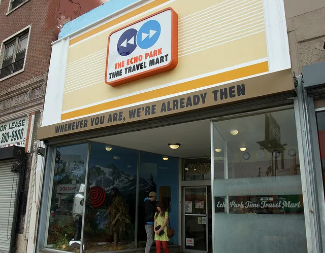 Le magasin du voyageur temporel