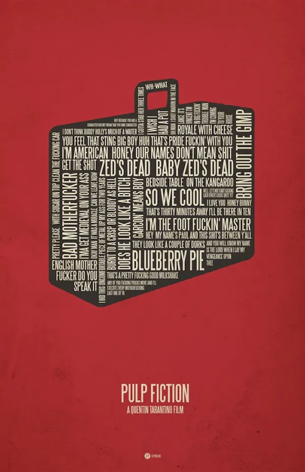 Affiches de films avec les meilleures répliques