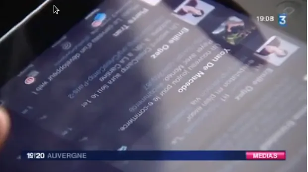 Le Web auvergnat sur le petit écran