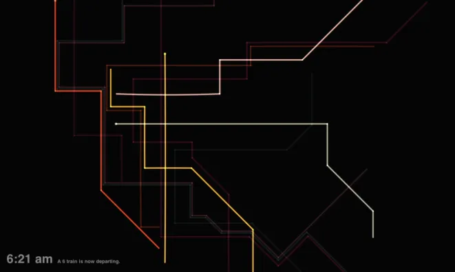 L'instrument insolite du jour: la carte du métro de New York