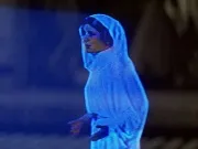 Un début d'hologramme...  avec du brouillard ?