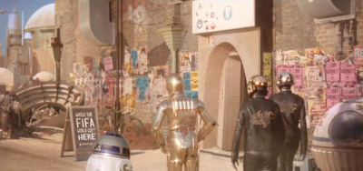 Adidas en mode Star Wars
