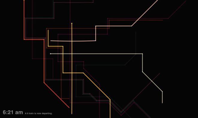 L'instrument insolite du jour: la carte du métro de New York