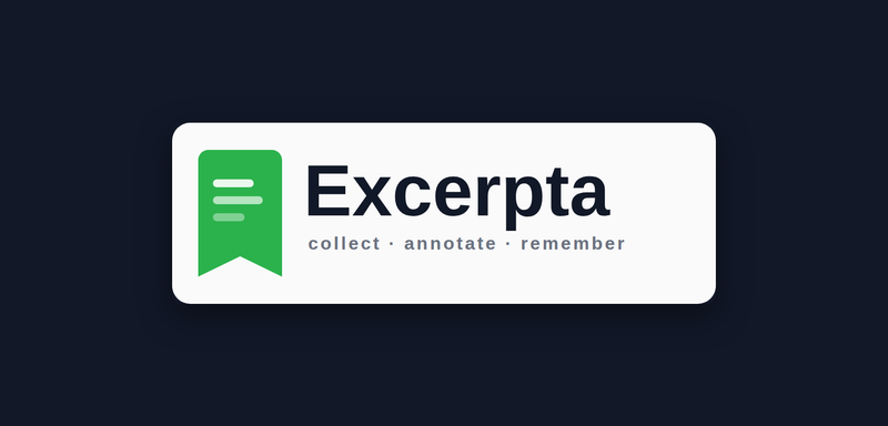 Excerpta, mon gestionnaire de liens autohébergé