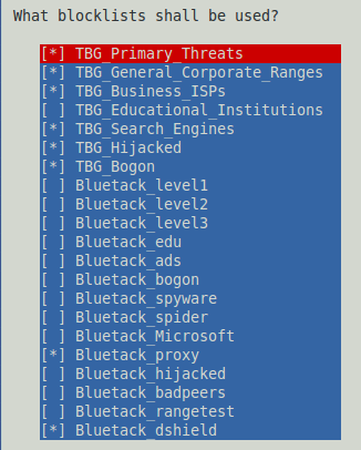 Moblock Lists